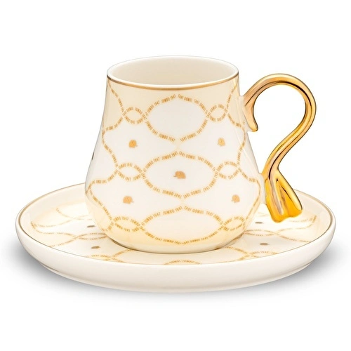 Jumbo Lumi 1947 6 Kişilik Kahve Fincan Takımı