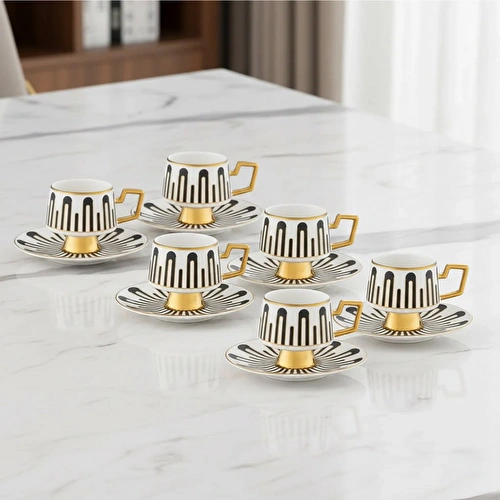 Jumbo Glorious 6 Kişilik Kahve Fincan Takımı