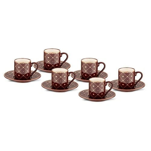 Jumbo Stellar 6 Kişilik Kahve Fincan Takımı