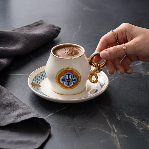 Jumbo Tide 6 Kişilik Kahve Fincan Takımı
