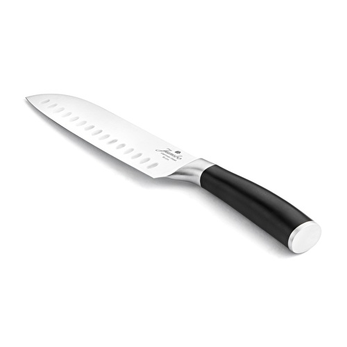 Jumbo New Utsuri Santoku Alman Çeliği Şef Bıçağı 18 cm Jumbo New Utsuri Santoku Alman Çeliği Şef Bıçağı 18 cm