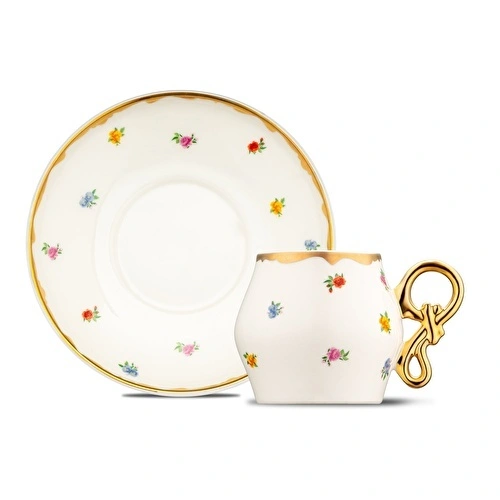 Jumbo Hook 6 Kişilik Kahve Fincan Takımı