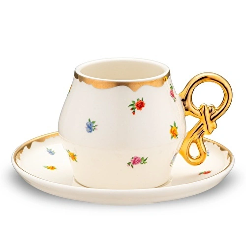 Jumbo Hook 6 Kişilik Kahve Fincan Takımı