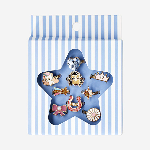 Flying Tiger Copenhagen Unicorn Temalı Çocuk Yüzük Seti