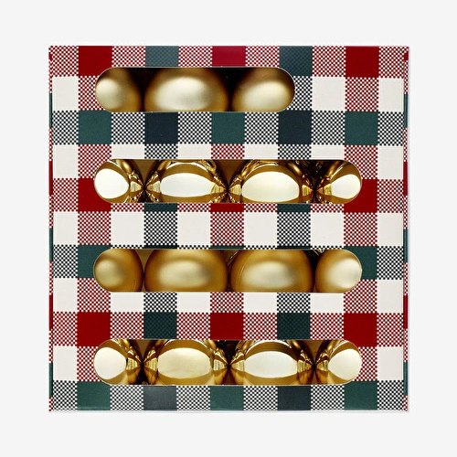 Flying Tiger Copenhagen 16'lı Plastik Küçük Yılbaşı Ağacı Süsü