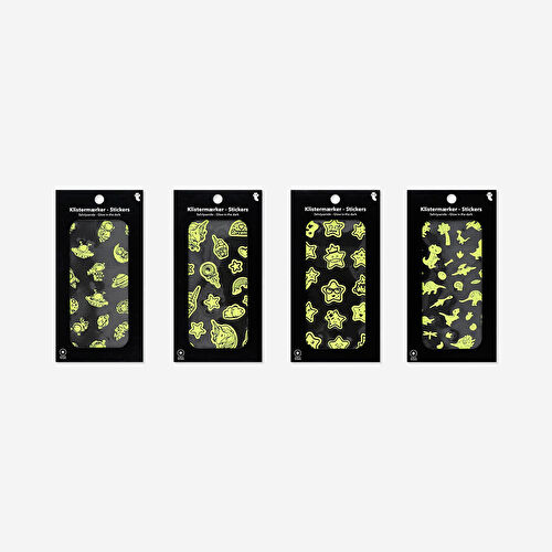 Flying Tiger Copenhagen Fosforlu Sticker Seti