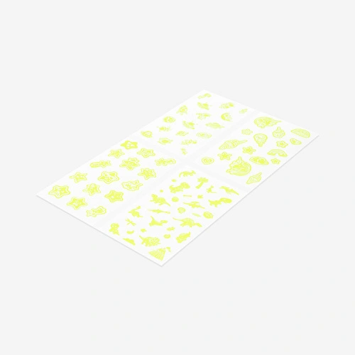 Flying Tiger Copenhagen Fosforlu Sticker Seti