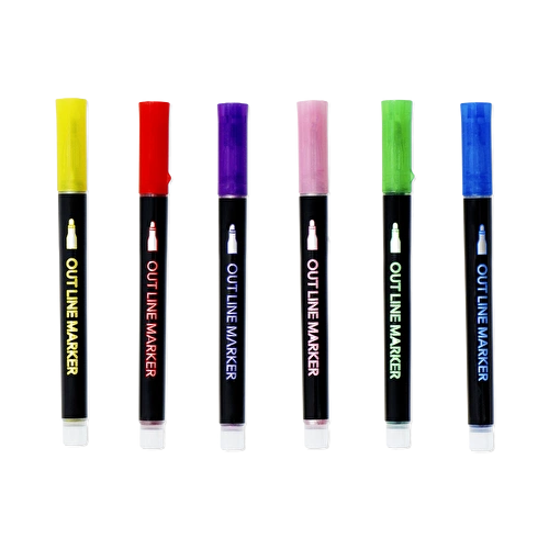 Flying Tiger Copenhagen 6'lı Keçeli Kalem Flying Tiger Copenhagen 6'lı Keçeli Kalem