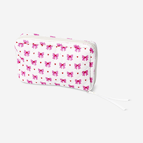 Flying Tiger Copenhagen Kurdele Desenli Makyaj Çantası Flying Tiger Copenhagen Kurdele Desenli Makyaj Çantası