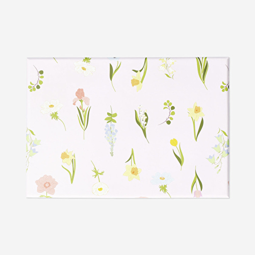 Flying Tiger Copenhagen Çiçek Desenli Kağıt Saklama Kutusu