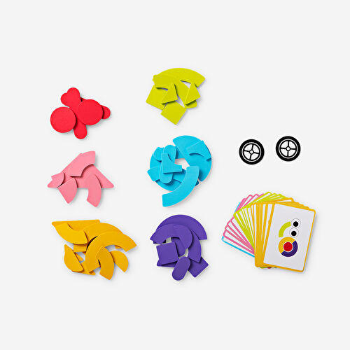 Flying Tiger Copenhagen Geometrik Şekilli Puzzle Seti