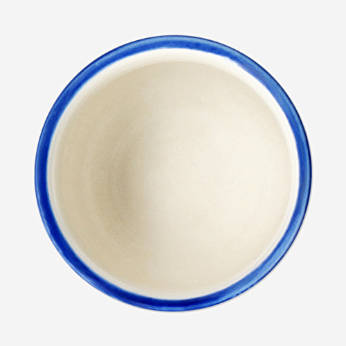 Flying Tiger Copenhagen Mavi Çiçekli Seramik Yumurtalık Flying Tiger Copenhagen Mavi Çiçekli Seramik Yumurtalık