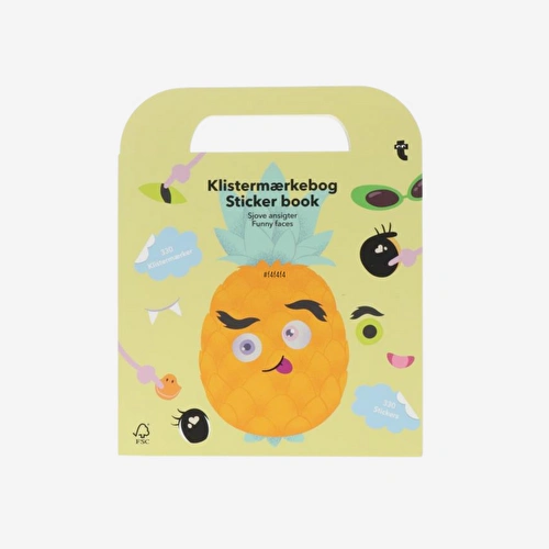 Flying Tiger Copenhagen Eğlenceli Yüzler Sticker Kitabı