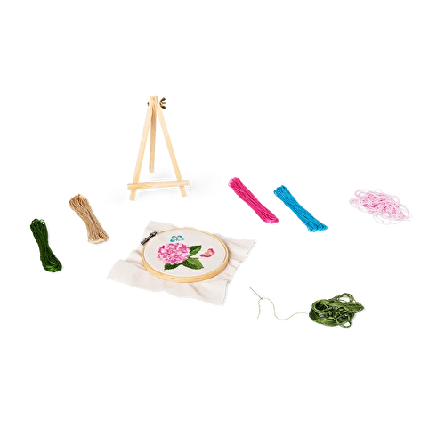 Flying Tiger Copenhagen Kendin Yap Çiçekli Kanaviçe