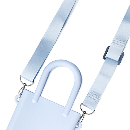 Flying Tiger Copenhagen Mavi Kişiselleştirilebilri Askılı Telefon Çantası