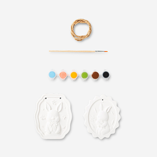 Flying Tiger Copenhagen Kendin Boya Alçı Tavşan