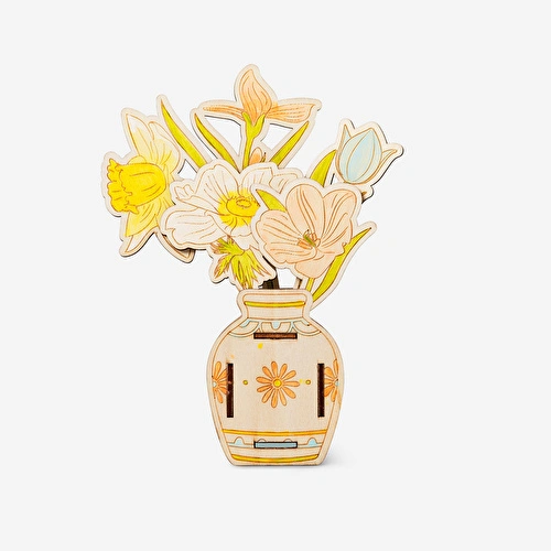 Flying Tiger Copenhagen Kendin Yap Ahşap Çiçek Buketi Flying Tiger Copenhagen Kendin Yap Ahşap Çiçek Buketi