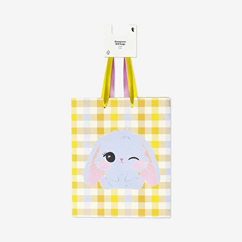 Flying Tiger Copenhagen Tavşan Desenli 2'li Hediye Çantası Seti