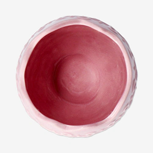 Flying Tiger Copenhagen Yumurta Şeklinde Pembe Seramik Saksı