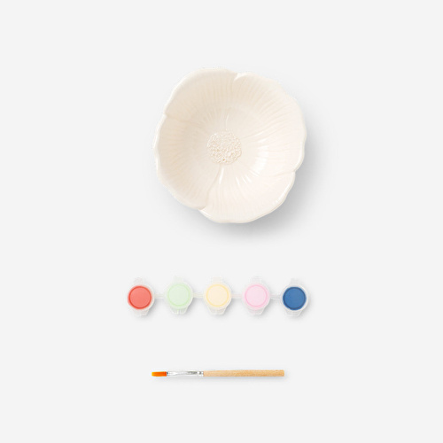 Flying Tiger Copenhagen Kendin Boya Çiçek Şeklinde Kase Flying Tiger Copenhagen Kendin Boya Çiçek Şeklinde Kase