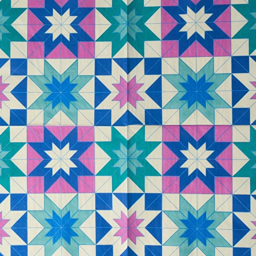 Flying Tiger Copenhagen Geometrik Desenli Kağıt Peçete 16'lı