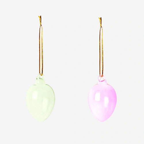 Flying Tiger Copenhagen Cam Yumurta Süsü 4 Adet Flying Tiger Copenhagen Cam Yumurta Süsü 4 Adet