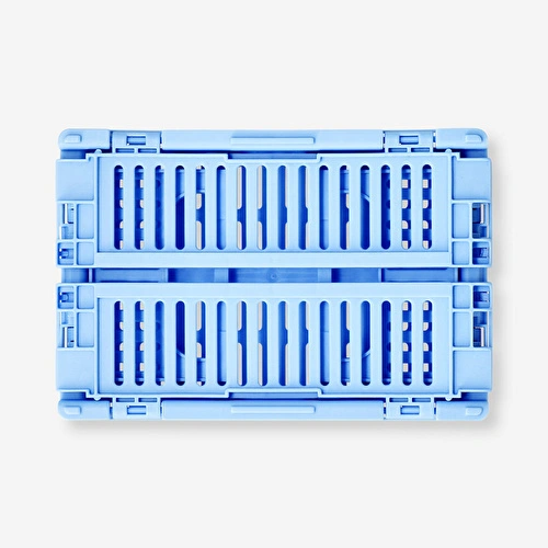 Flying Tiger Copenhagen Mavi Katlanabilir Plastik Kasa 15 cm