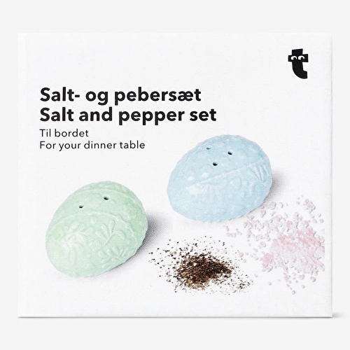 Flying Tiger Copenhagen Yumurta Şeklinde Tuzluk Karabiberlik