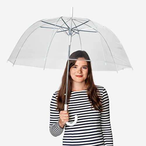 Flying Tiger Copenhagen Şeffaf Yetişkin Şemsiyesi