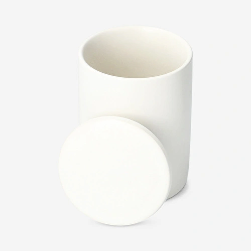 Flying Tiger Copenhagen Beyaz Seramik Kulak Çubuğu Kavanozu