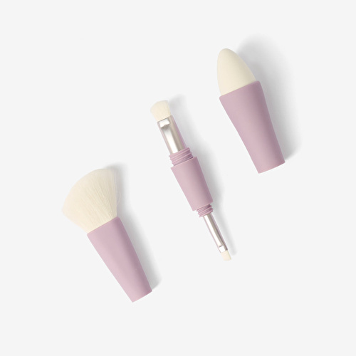 Flying Tiger Copenhagen 4'ü 1 Arada Makyaj Fırçası ve Süngeri