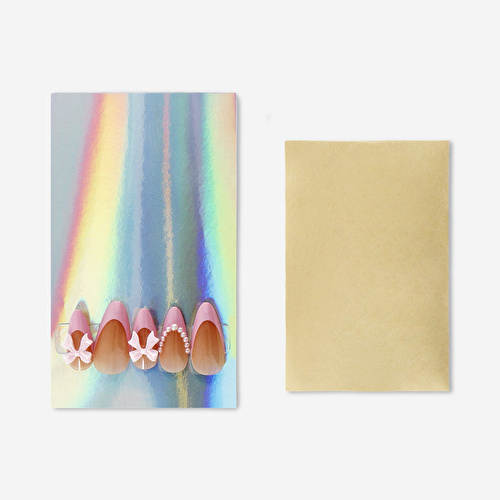 Flying Tiger Copenhagen Fiyonklu İncili 3D Takma Tırnak Seti Flying Tiger Copenhagen Fiyonklu İncili 3D Takma Tırnak Seti