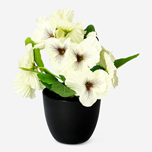 Flying Tiger Copenhagen Saksıda Beyaz Yapay Çiçek Flying Tiger Copenhagen Saksıda Beyaz Yapay Çiçek