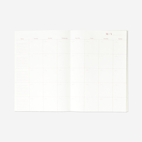 Flying Tiger Copenhagen Pembe Bahar Çiçekleri Aylık Planlayıcı A4 Flying Tiger Copenhagen Pembe Bahar Çiçekleri Aylık Planlayıcı A4