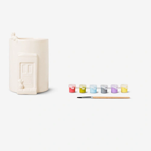 Flying Tiger Copenhagen Kendin Boya Seramik Saksı Flying Tiger Copenhagen Kendin Boya Seramik Saksı