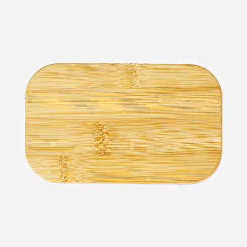 Flying Tiger Copenhagen Bambu Kapaklı Mavi Cam Saklama Kabı 1,7 L