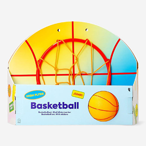 Flying Tiger Copenhagen Stickerlı Mini Basketbol Seti Flying Tiger Copenhagen Stickerlı Mini Basketbol Seti