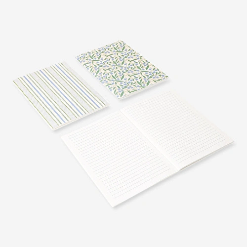 Flying Tiger Copenhagen 3'lü Çiçek Desenli Defter A5
