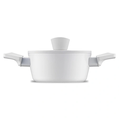 Jumbo Swiss Crystal 6 Parça Light Grey Midi Tencere Seti
