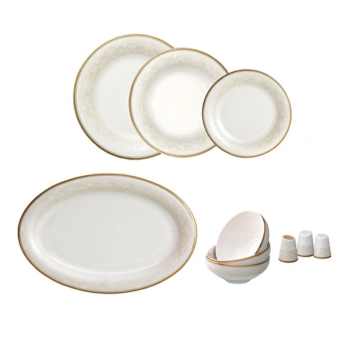 Jumbo Oscar Gold 55 Parça 12 Kişilik Yemek Takımı