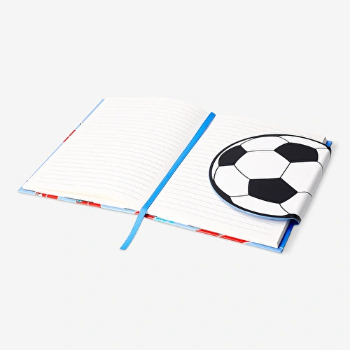 Flying Tiger Copenhagen Futbol Topu Detaylı Defter