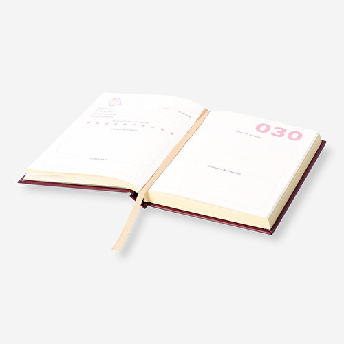 Flying Tiger Copenhagen Bordo Proje Planlayıcı Defter