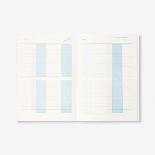 Flying Tiger Copenhagen Bütçe Planlayıcı Bej A5 Defter