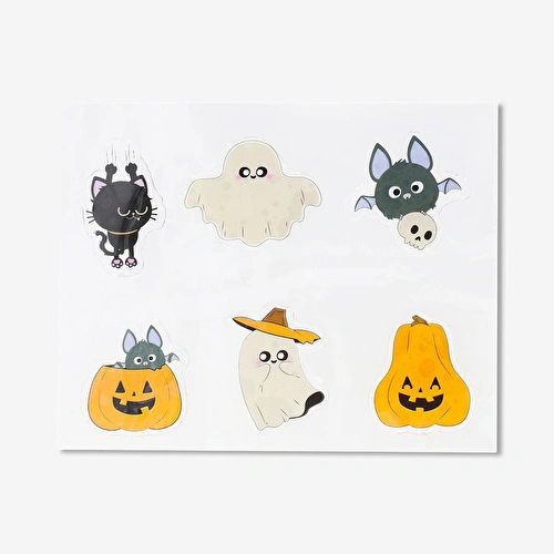 Flying Tiger Copenhagen Halloween Temalı Pencere Stickerları