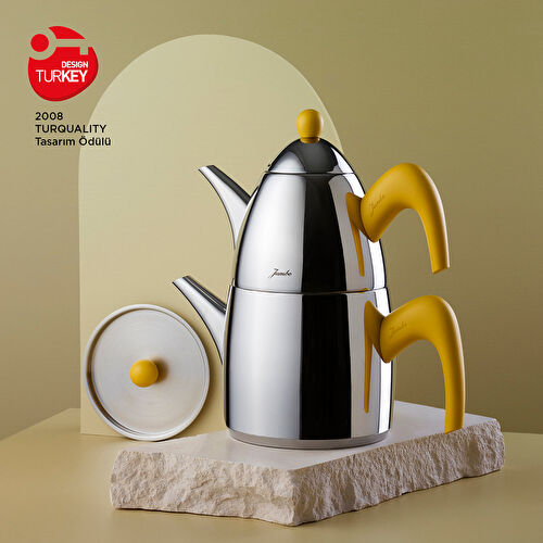 Jumbo 6500 Sarı İndüksiyon Tabanlı Çaydanlık