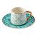 Jumbo Turquoise 2 Kişilik Kahve Fincan Takımı