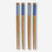 Flying Tiger Copenhagen 4'lü Mavi Bambu Chopstick Seti