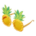 Flying Tiger Copenhagen Sarı Ananas Şeklinde Parti Gözlüğü