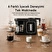 Karaca Hatır Plus Barista 6 in 1 Latte Cappuccino ve Közde Türk Kahve Makinesi Black Silver