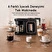 Karaca Hatır Plus Barista 6 in 1 Latte Cappuccino ve Közde Türk Kahve Makinesi Black Copper